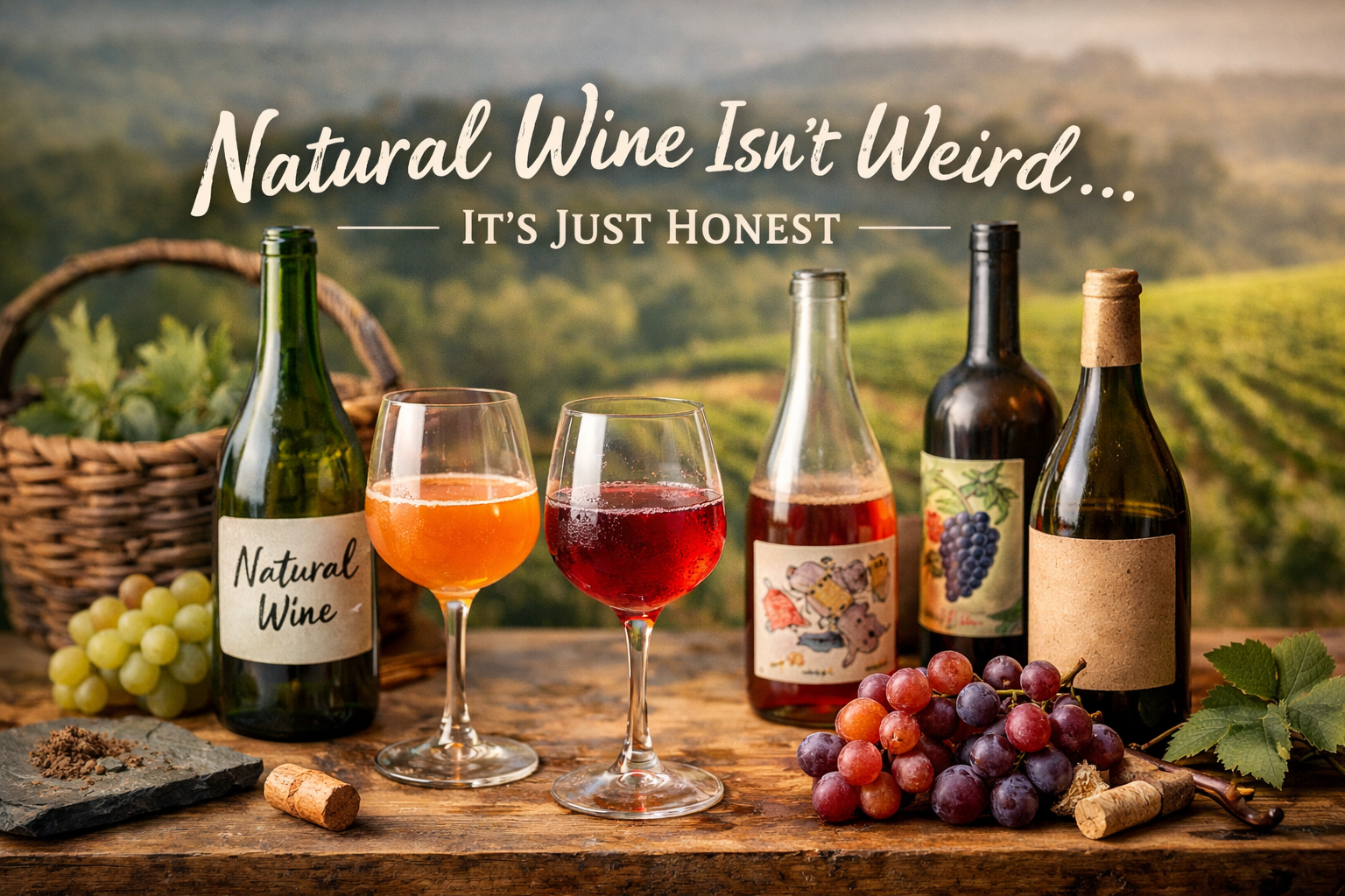 “Natural Wine Isn’t Weird — It’s Just Honest”