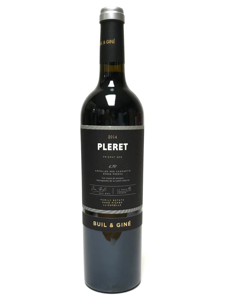 Buil & Giné 2014 Priorat “Pleret,” Catalunya, Spain 🇪🇸