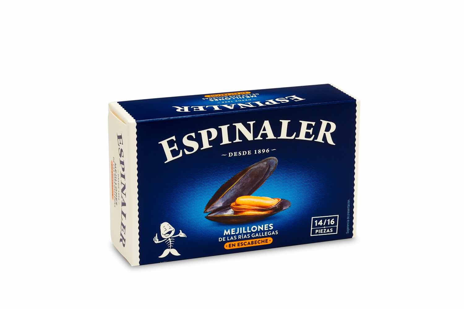 Espinaler · Galician Mussels in Pickled Sauce (13/18)  (Mejillones en Escabeche) Galicia, Spain