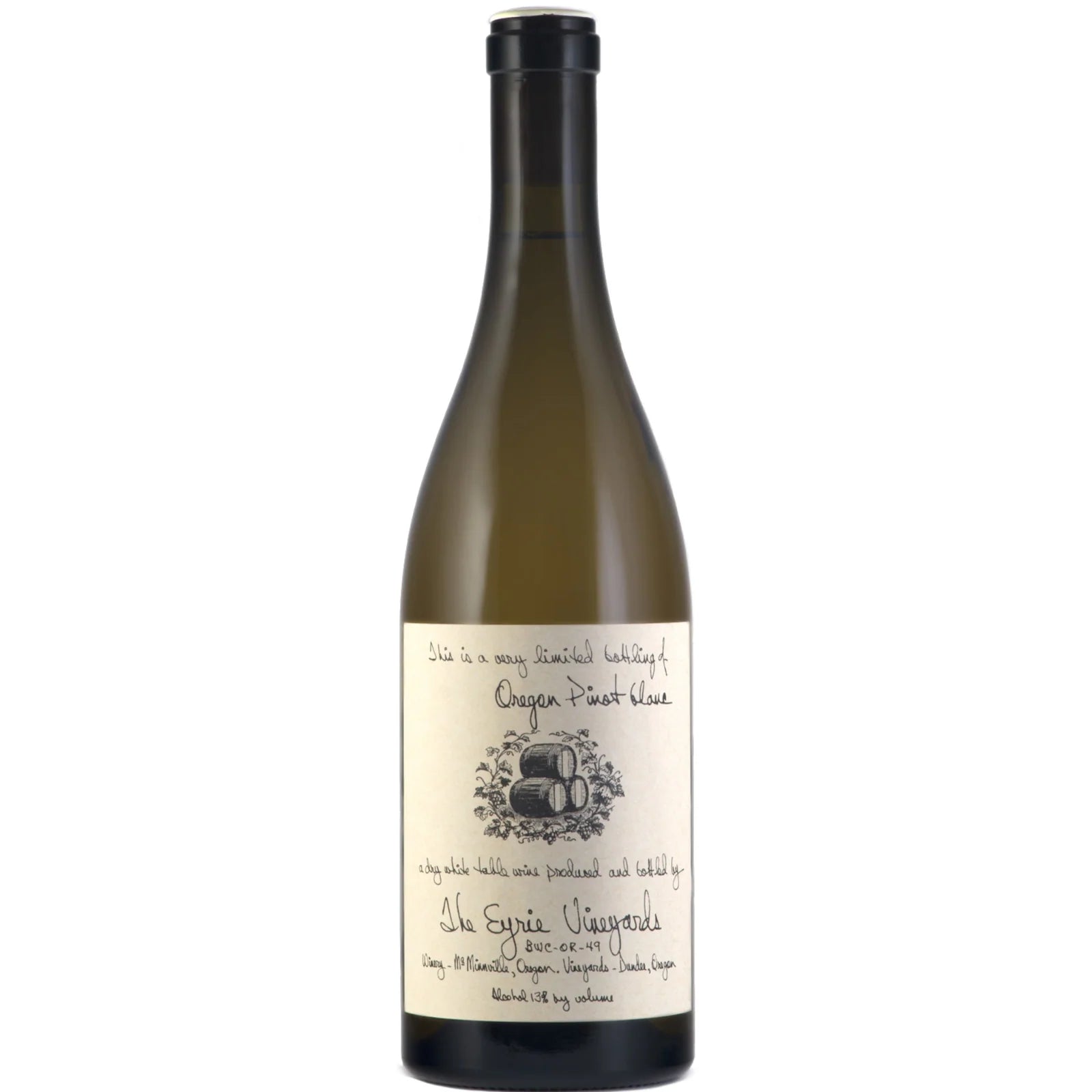 The Eyrie Vineyards Pinot Blanc · Willamette Valley, Oregon · 2022