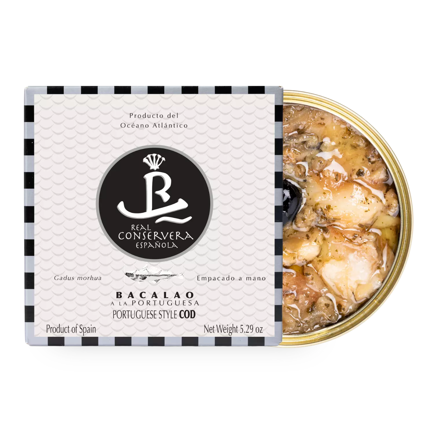 Real Conservera Española · Portuguese-Style Cod  (Bacalao a la Portuguesa) Galicia, Spain