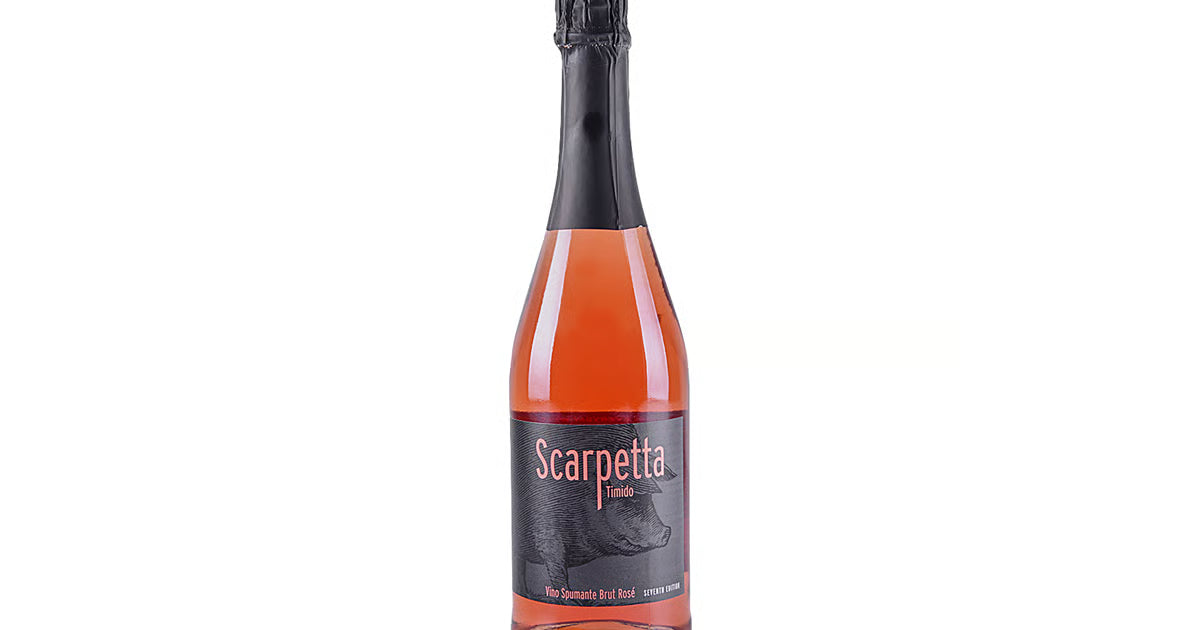 Scarpetta “Timido” Brut Rosé NV · Friuli, Italy