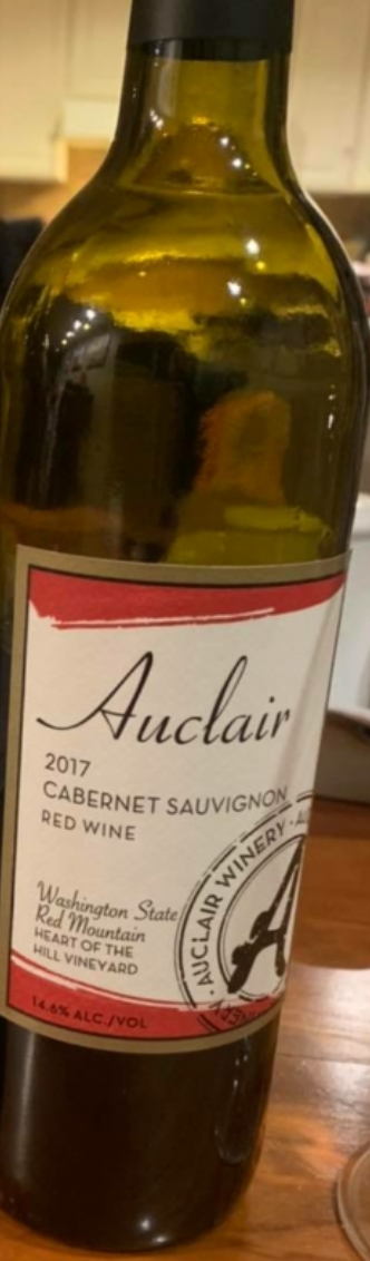 2021 Auclair Winery Heart of the Hill Cabernet Sauvignon, Red Mountain, USA 🇺🇸