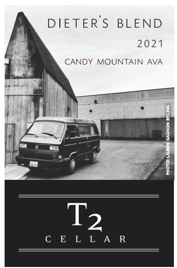 T2 Cellar “Dieter’s Blend” · Candy Mountain AVA, Washington · 2021